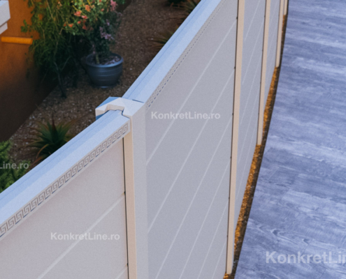 Gard prefabricat din beton - Meandros (KS601)
