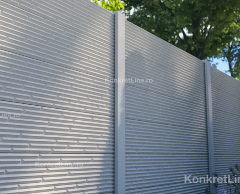 Gard prefabricat din beton - KonkretLine